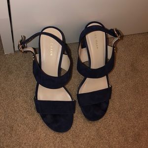Blue Cole Haan Heels